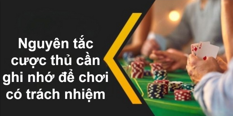 Tuân theo 2+ nguyên tắc chơi có trách nhiệm 