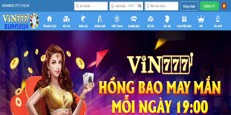 Tân thủ cần đăng nhập để rút tiền Vin777